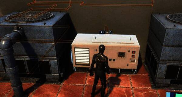 格林尼治装备箱4通电后图