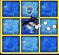 使用发射大量雪球后休息图片