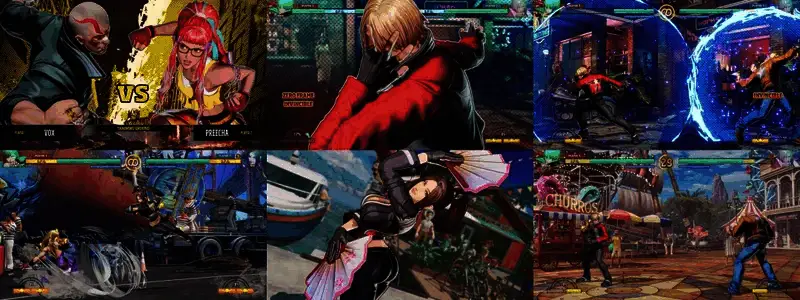 《饿狼传说：群狼之城》对战系统画面