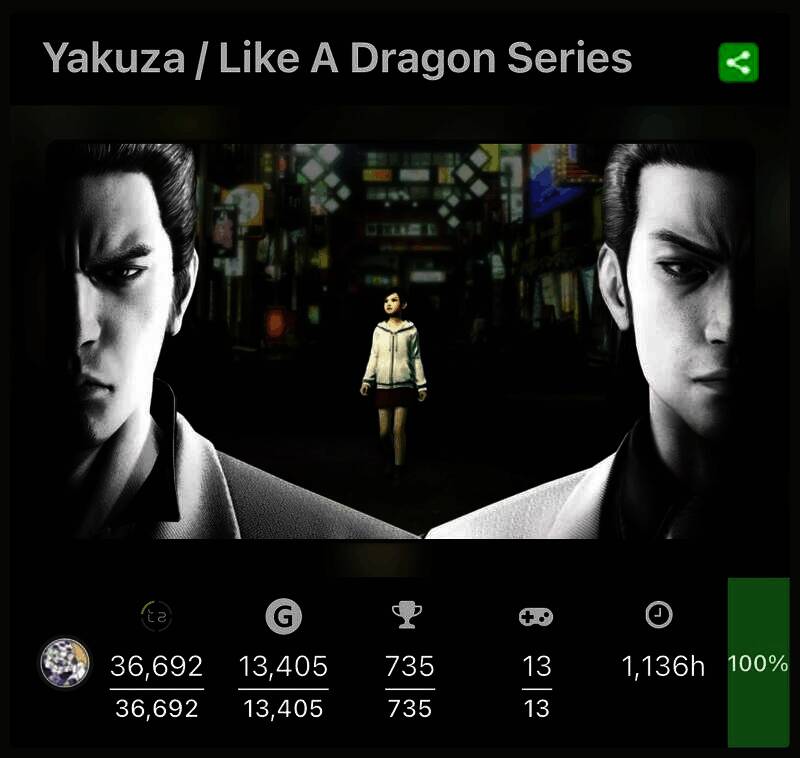 《如龙》系列游戏画面