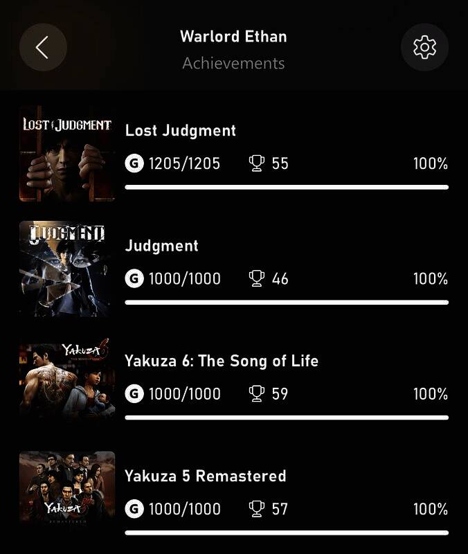 Xbox Gamerscore统计截图画面3
