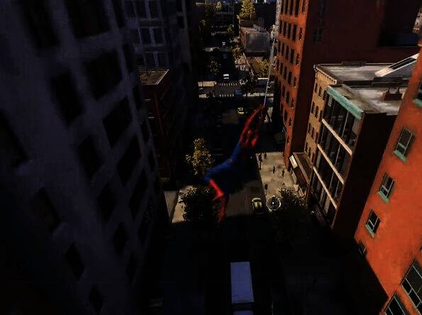 空中特技场景图