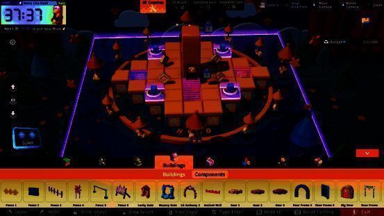 《星绘友晴天》游戏编辑器界面