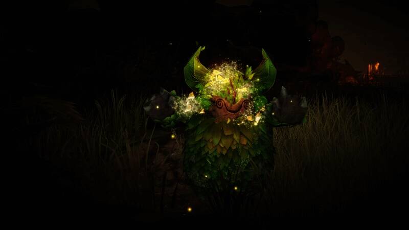 哥雷姆使魔与冒险者战斗场景图