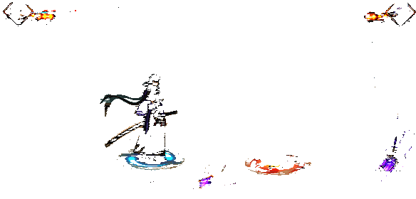 漂泊带土拔刀状态空中普攻动图