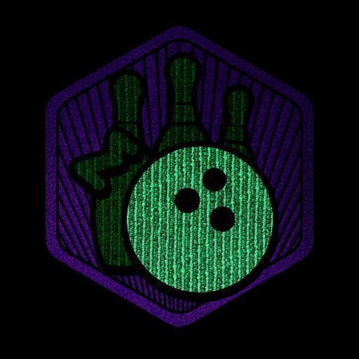 《蛋仔派对》追捕者保龄蛋徽章展示图