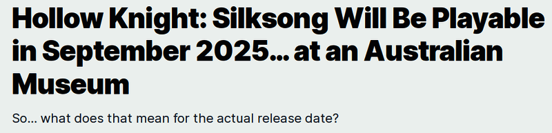 《空洞骑士：丝之歌》相关画面2