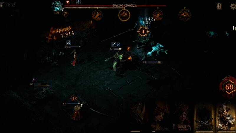 《龙息：神寂》D20骰子系统相关画面