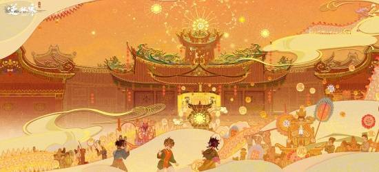 皮影戏剧情画面