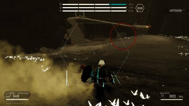 第一只隐形母虫所在主干道场景