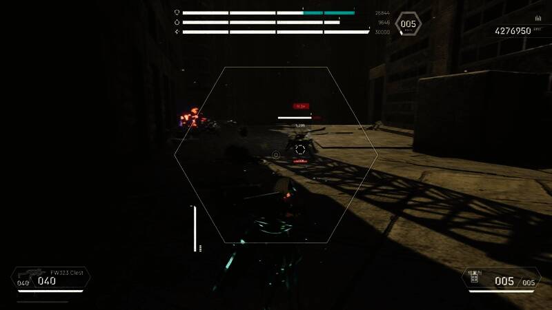 到达第三只隐形母虫位置前的场景3