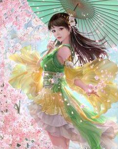 谋小乔如花似朵皮肤图片