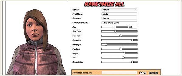 《生存主义:隐形异变》角色创建画面