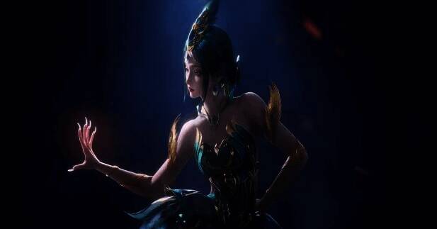 和平精英辉羽雀灵套装展示图1