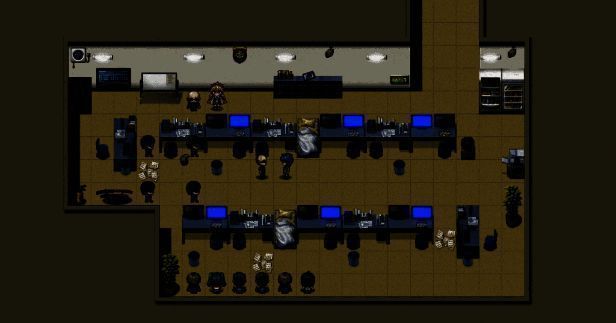 《恶魔会社:入职》游戏中众人对抗魔王画面