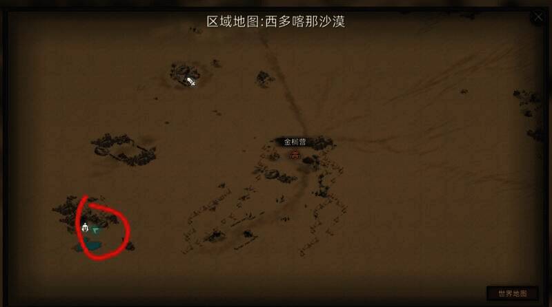 金榈营左下深邃地牢位置图