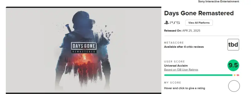 《往日不再：复刻版》相关画面