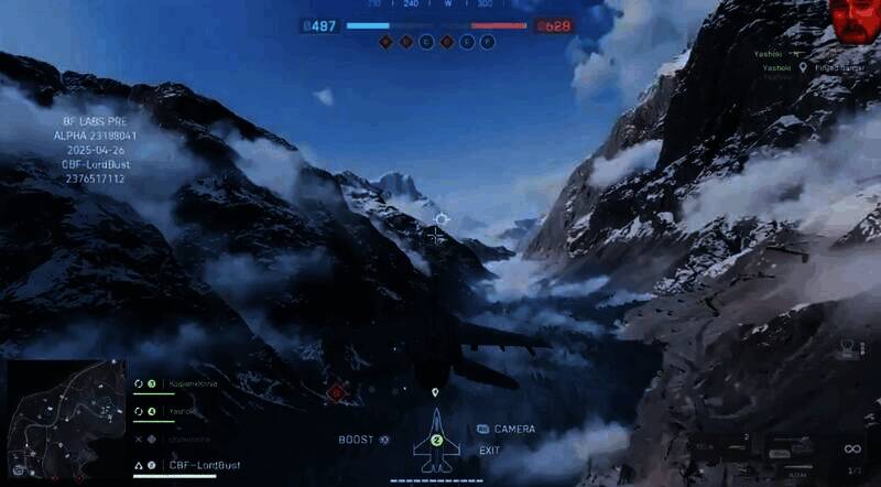 《战地》新作BETA测试战斗机第一视角画面2