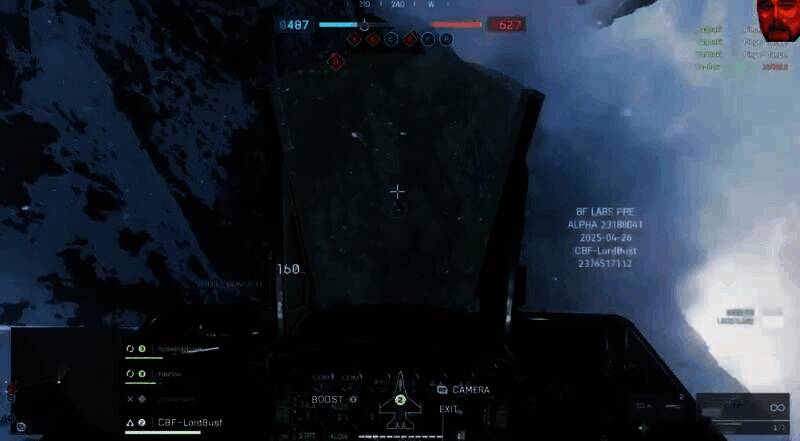 《战地》新作BETA测试战斗机第一视角画面3