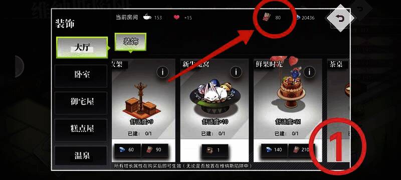 装饰房间所需物品说明图