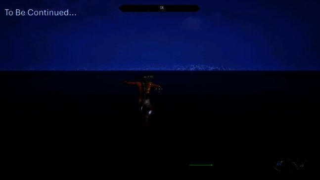 《上古卷轴4:重制版》地图外疑似岛屿陆地画面