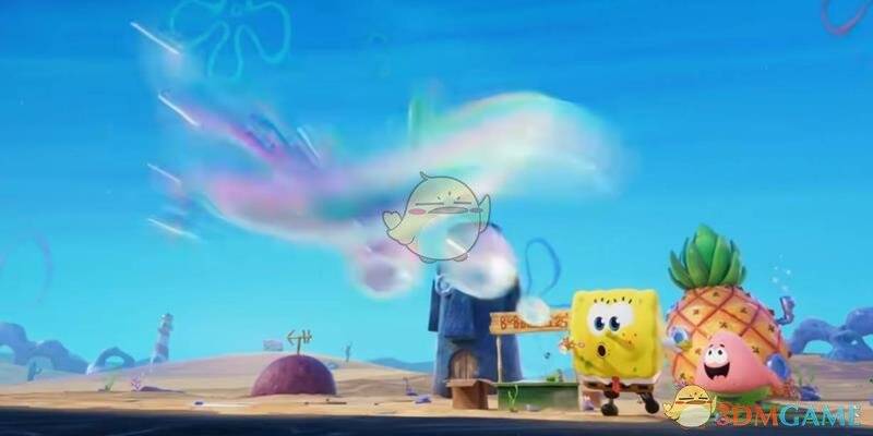 蛋仔岛与比奇堡融合场景图