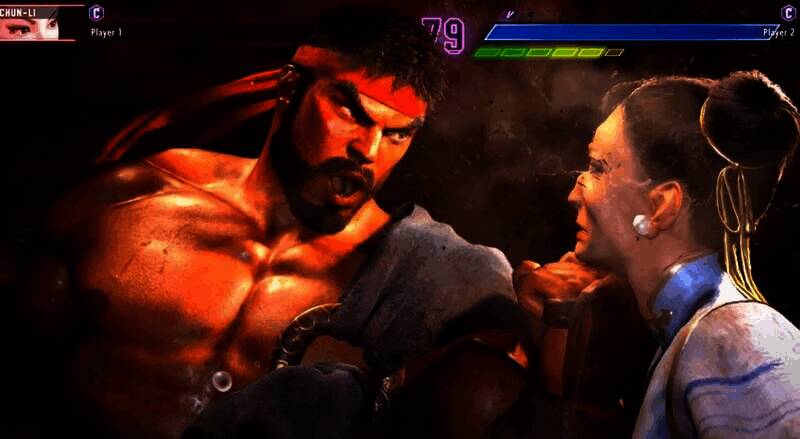 《街霸6》Switch 2版游戏截图1