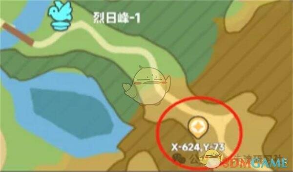 烈日峰 - 1矿洞位置图片