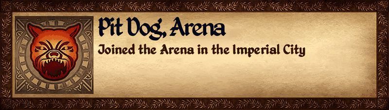 《上古卷轴4：重制版》斗犬竞技场相关画面