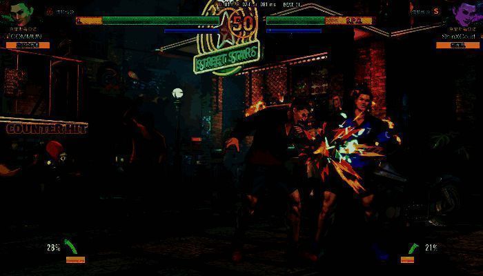 C罗跨界格斗画面