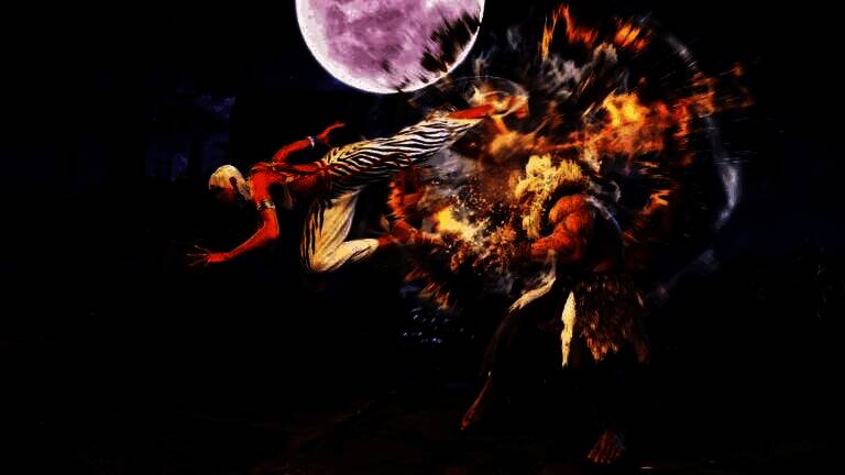 《街霸6》艾琳娜宣传视频截图2