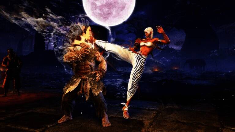 《街霸6》艾琳娜宣传视频截图6