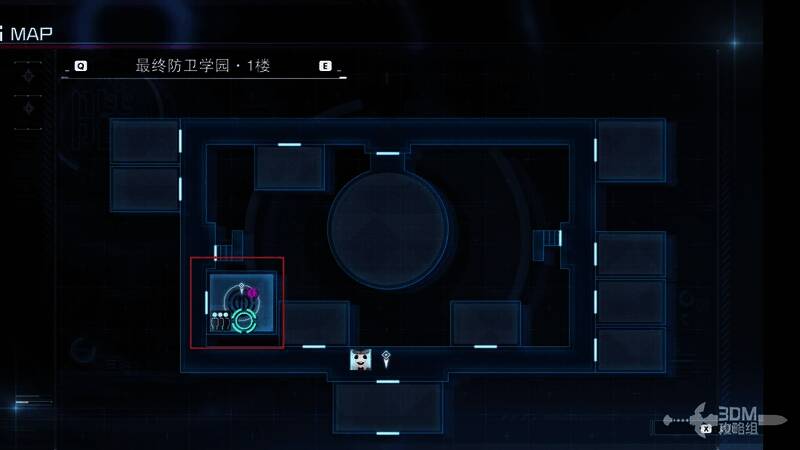 游戏中第二天在食堂对话的另一画面