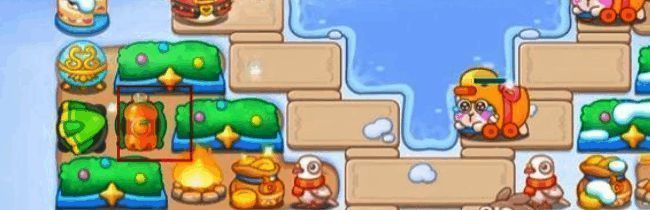 在左侧摆放汽水炮塔画面