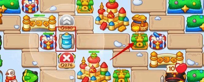 《保卫萝卜4》胡桃夹子第41关击败绿色宝箱获得炮塔画面