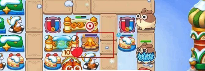 保卫萝卜4胡桃夹子第37关放置火堆图片