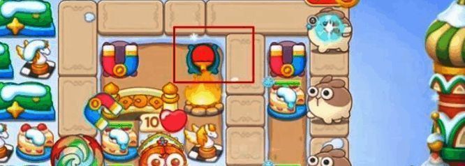 保卫萝卜4胡桃夹子第37关放置并升级乒乓球炮塔图片