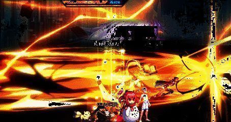 QTE成功获得增伤并输出的动态画面