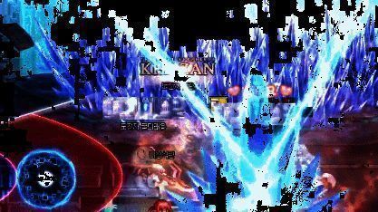 冰场地大机制1玩家拾取球及倒计时的动态画面