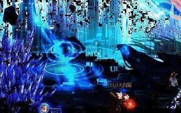 将蓝色球推到冰刺处的动态画面