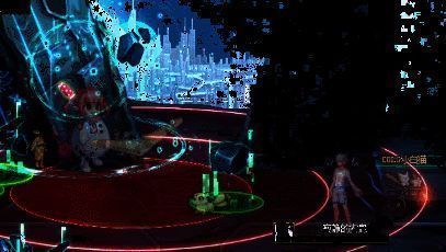 火场地大机制2出现石柱及玩家躲避爆炸业火的动态画面