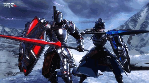 配备新兵器的不列颠联军士兵