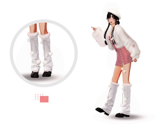 《绝对演绎》毛线袜套细节展示