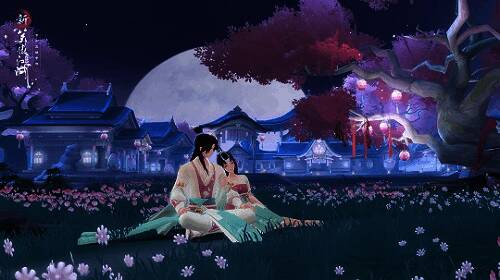 《新笑傲江湖》手游初心服预约福利宣传图