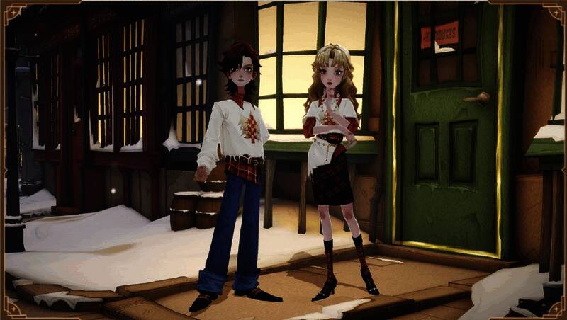 圣诞牛仔时装展示图