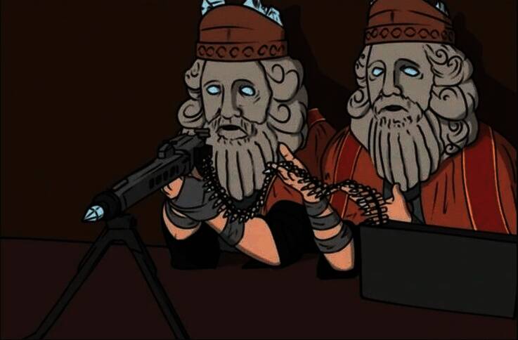 《上古卷轴4:湮灭重制版》法术大炮流演示画面