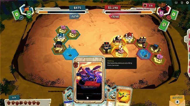 《萌兽镇：建城卡斗》游戏画面2