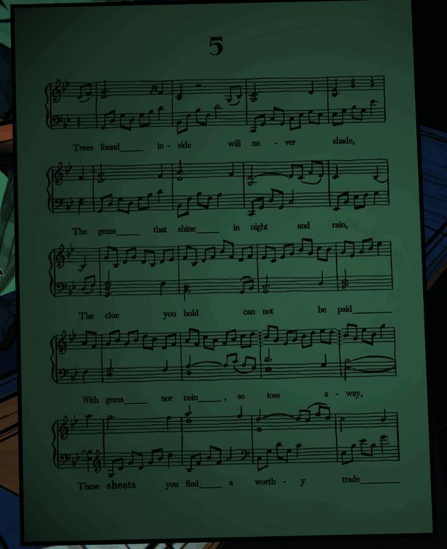 蓝途王子乐谱谜题相关图片2