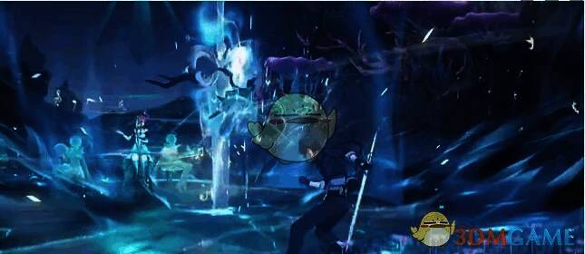 椿、风主、洛可可配队游戏画面