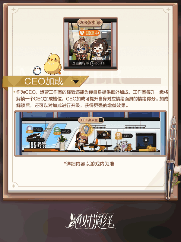 《绝对演绎》员工关怀相关图片